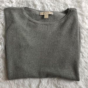 Silver mesh Michael Kors sweater